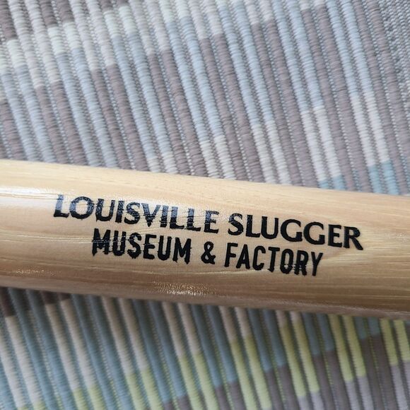 NEW Collectible Louisville Slugger Mini Baseball Bat - Museum & Factory Souvenir - Picture 3 of 10